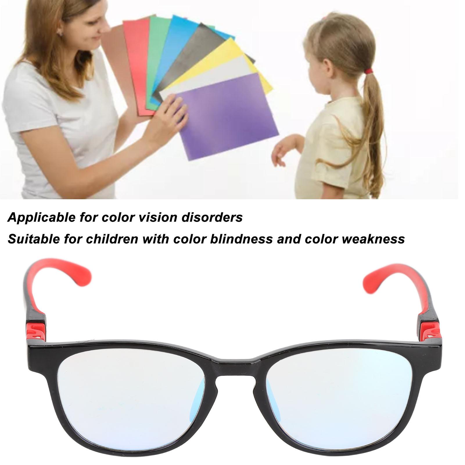 Children Color Blind Glasses Portable UV Protection Indoor Outdoor Color Blindness Glasses with Case
Children Color Blind Glasses Portable UV Protection Indoor Outdoor Color Blindness Glasses with Case
