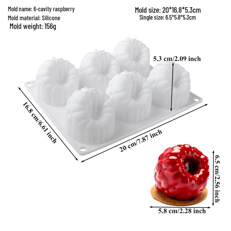 3D Силиконовые формы для муссовых тортов с фруктами: Груша, Яблоко, Ананас, Персик, Дуриан, Малина.
3D Силиконовые формы для муссовых тортов с фруктами: Груша, Яблоко, Ананас, Персик, Дуриан, Малина.