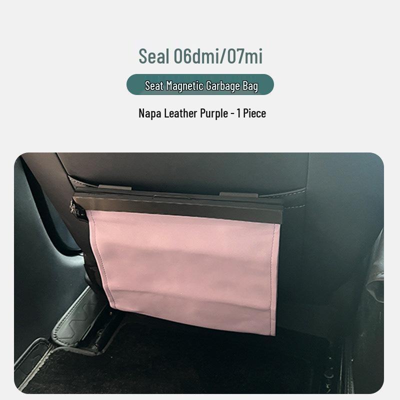 BYD Seal 06dmi/07dmi Magnetic Seat Back Trash Bag Holder
BYD Seal 06dmi/07dmi Magnetic Seat Back Trash Bag Holder