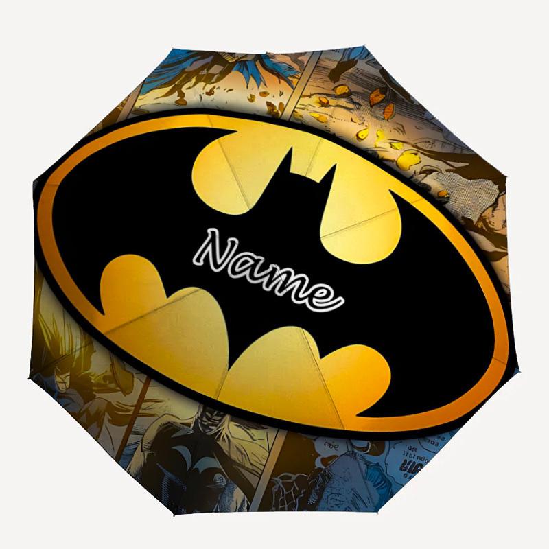 1pc Batman, Comic Custom Name Automatic Folding Umbrella, Durable Plastic & Iron, Lightweight for Outdoor Daily Use S1230043
1pc Batman, Comic Custom Name Automatic Folding Umbrella, Durable Plastic & Iron, Lightweight for Outdoor Daily Use S1230043