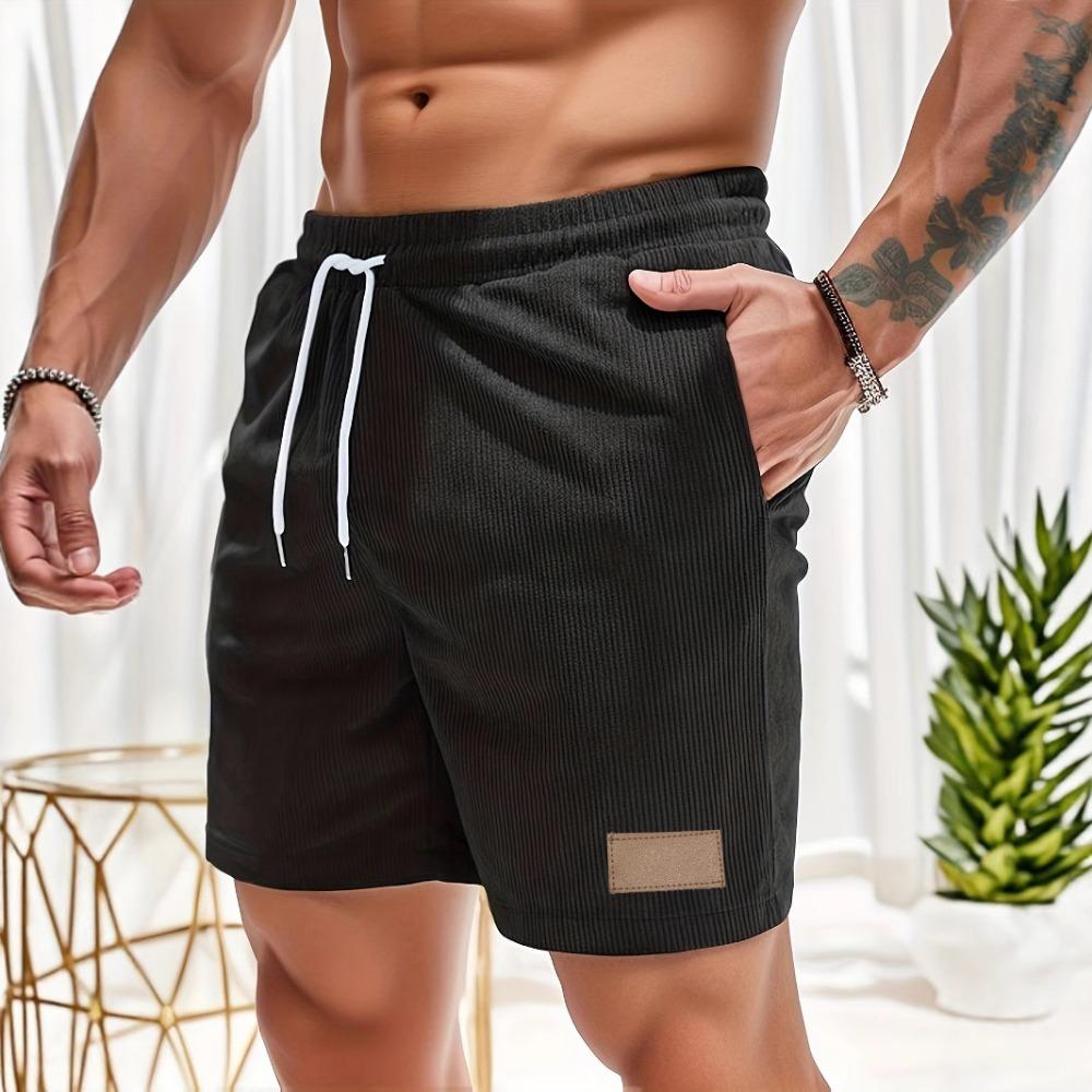 Summer Men s Solid-color Shorts, Lace-up Sport Pants, Corduroy Simple Capri Shorts, Casual Pants S
Summer Men s Solid-color Shorts, Lace-up Sport Pants, Corduroy Simple Capri Shorts, Casual Pants S