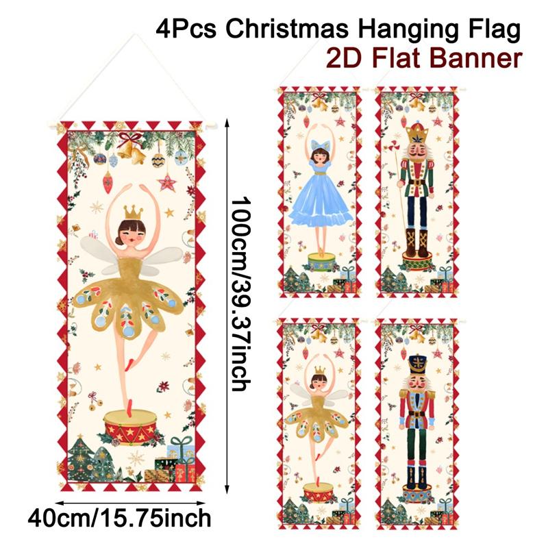 Nutcracker Christmas Hanging Flag Oranment Christmas Decorations for Home 2026 Xmas Hanging Pendant Navidad Gifts New Year 2026
Nutcracker Christmas Hanging Flag Oranment Christmas Decorations for Home 2026 Xmas Hanging Pendant Navidad Gifts New Year 2026