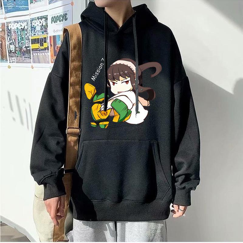 Hot Anime Spy X Family Yor Forger Funny Print Hooded Men Women Hoodies Plus Size Streetwear Harajuku Sweatshirt Unisex Pullover XS
Hot Anime Spy X Family Yor Forger Funny Print Hooded Men Women Hoodies Plus Size Streetwear Harajuku Sweatshirt Unisex Pullover XS