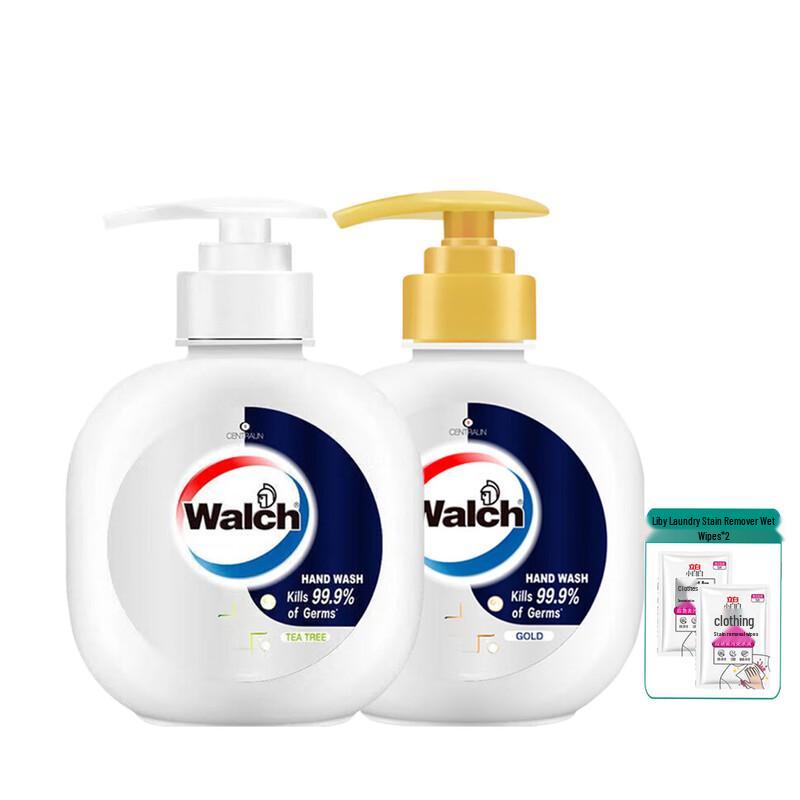 Walch Antibacterial Hand Soap & Wipes Bundle
Walch Antibacterial Hand Soap & Wipes Bundle