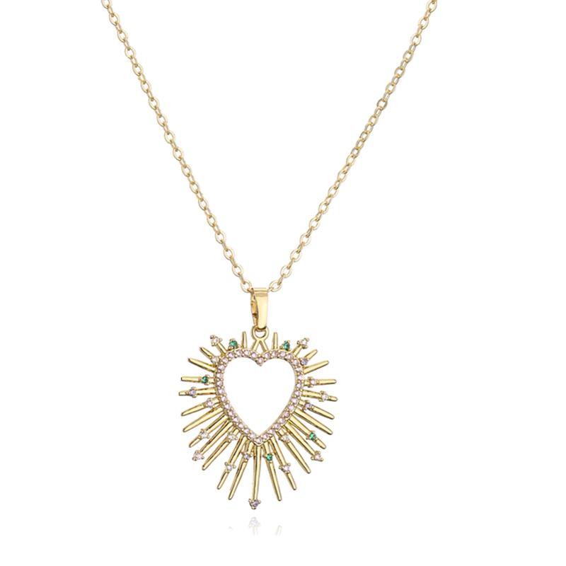 HECHENG,Top Zircon 18k Gold Plated Zircon Set For Women Heart Earrings Necklace Set Fashion Zircon 45cm
HECHENG,Top Zircon 18k Gold Plated Zircon Set For Women Heart Earrings Necklace Set Fashion Zircon 45cm