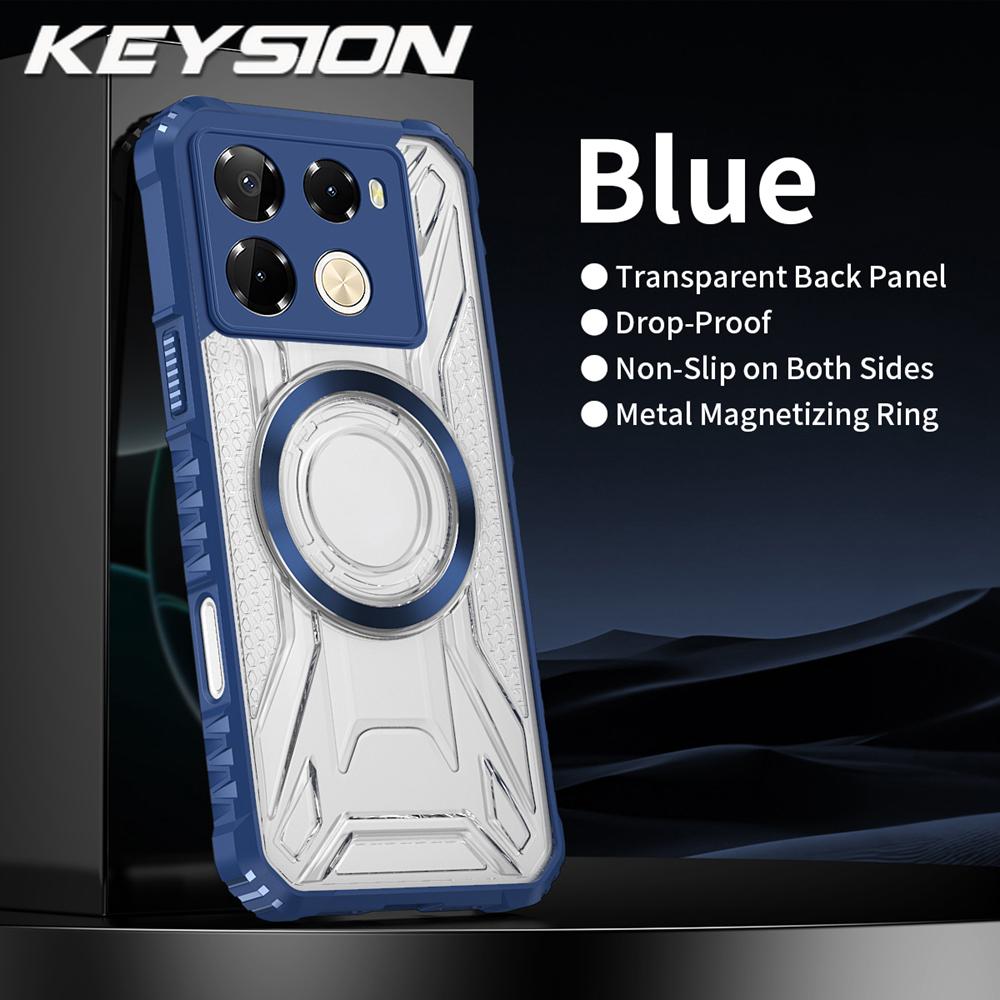 KEYSION Прозрачный Магнитный Чехол для Infinix Note 40 Pro+5G 40 4G Сверхпрочный Ударопрочный Чехол для Телефона для Infinix Note 30 Pro 4G for Infinix Note 40 Pro 4G синий
KEYSION Прозрачный Магнитный Чехол для Infinix Note 40 Pro+5G 40 4G Сверхпрочный Ударопрочный Чехол для Телефона для Infinix Note 30 Pro 4G for Infinix Note 40 Pro 4G синий