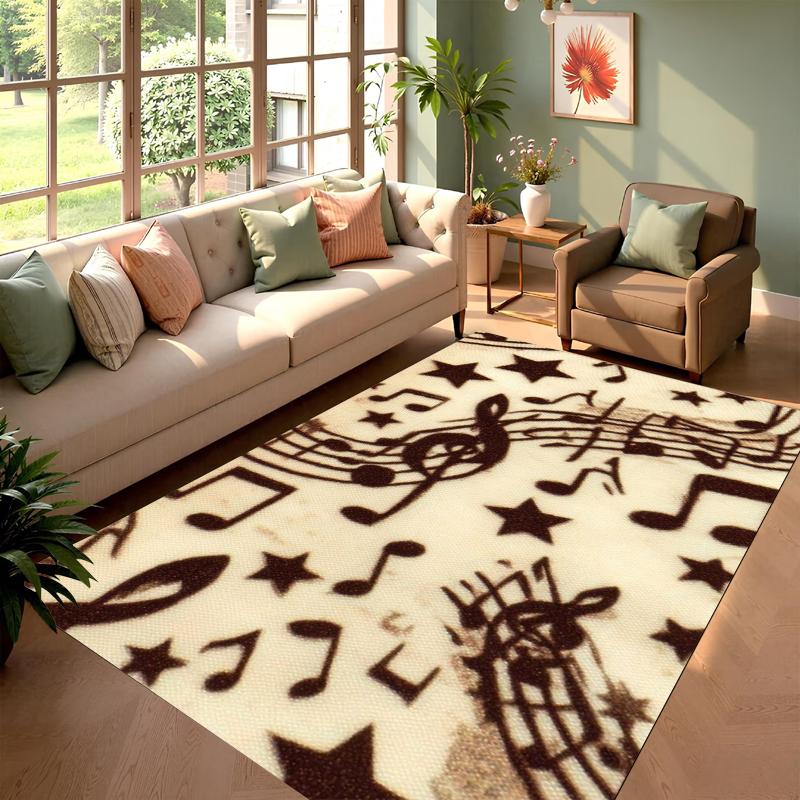 Retro Music Star Pattern Area Rug Collection Non Slip Wear Resistant Washable Entryway Floor Mat for Living Room Bedroom Decor 40X60cm
Retro Music Star Pattern Area Rug Collection Non Slip Wear Resistant Washable Entryway Floor Mat for Living Room Bedroom Decor 40X60cm