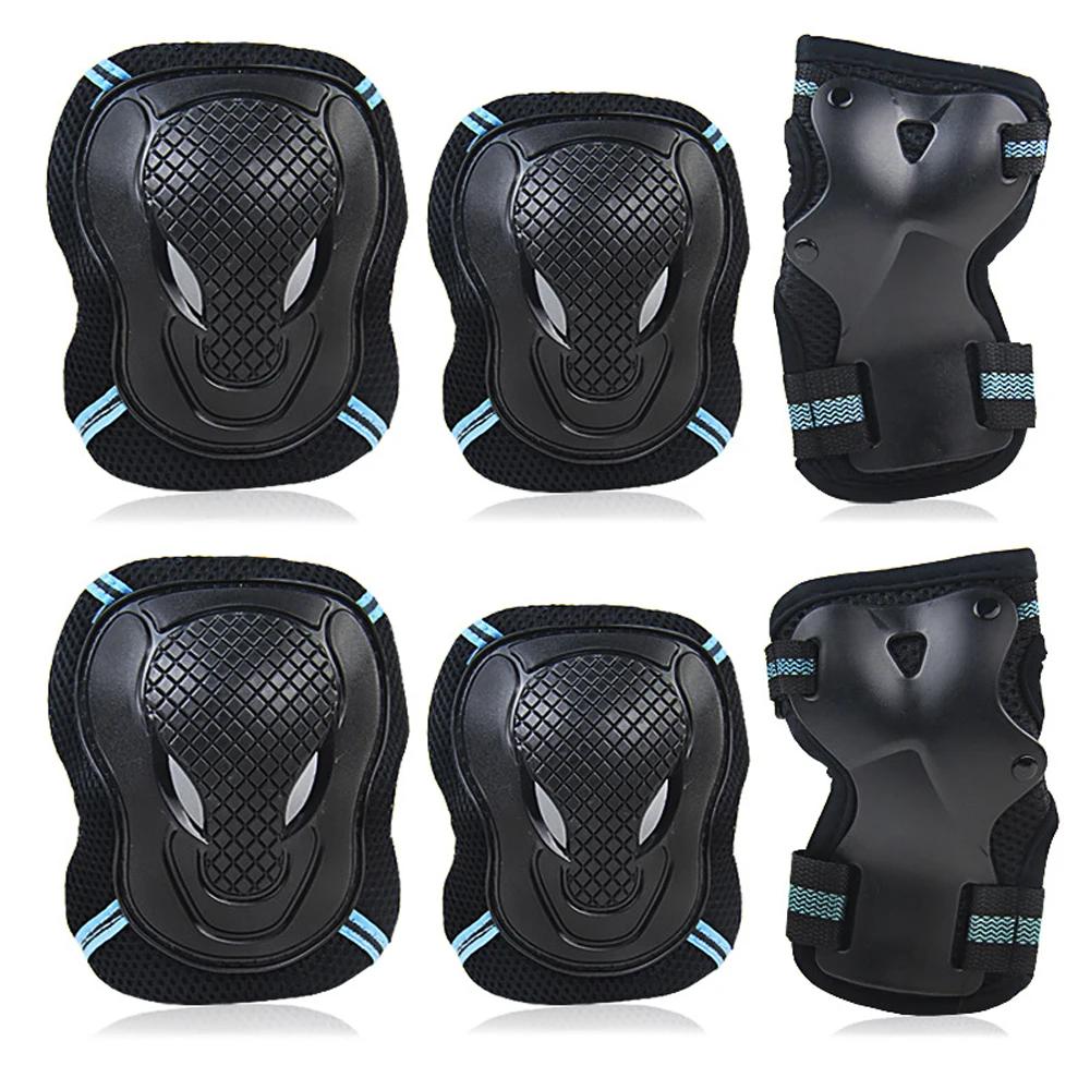 6Pcs Adult & Kids Knee Pads Elbow Pads And Wrist Guards For Inline Skating, Roller Skating, Skateboarding, Scootering Biking S
6Pcs Adult & Kids Knee Pads Elbow Pads And Wrist Guards For Inline Skating, Roller Skating, Skateboarding, Scootering Biking S