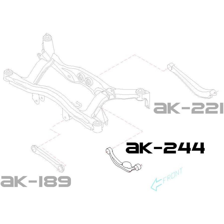 Регулируемые задние развальные рычаги со сферическими подшипниками, комплект из 2 штук, для улучшения развала колес и управляемости автомобиля. Идеально подходят для Subaru Legac United States
Регулируемые задние развальные рычаги со сферическими подшипниками, комплект из 2 штук, для улучшения развала колес и управляемости автомобиля. Идеально подходят для Subaru Legac United States