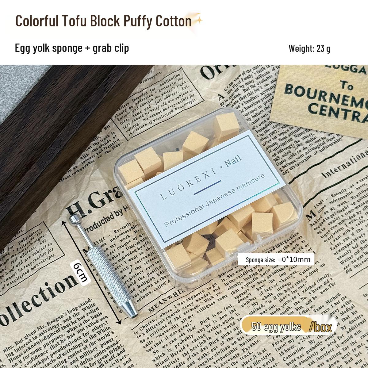 Mini Tofu Sponge Cube Blending & Blush Tool Set
Mini Tofu Sponge Cube Blending & Blush Tool Set