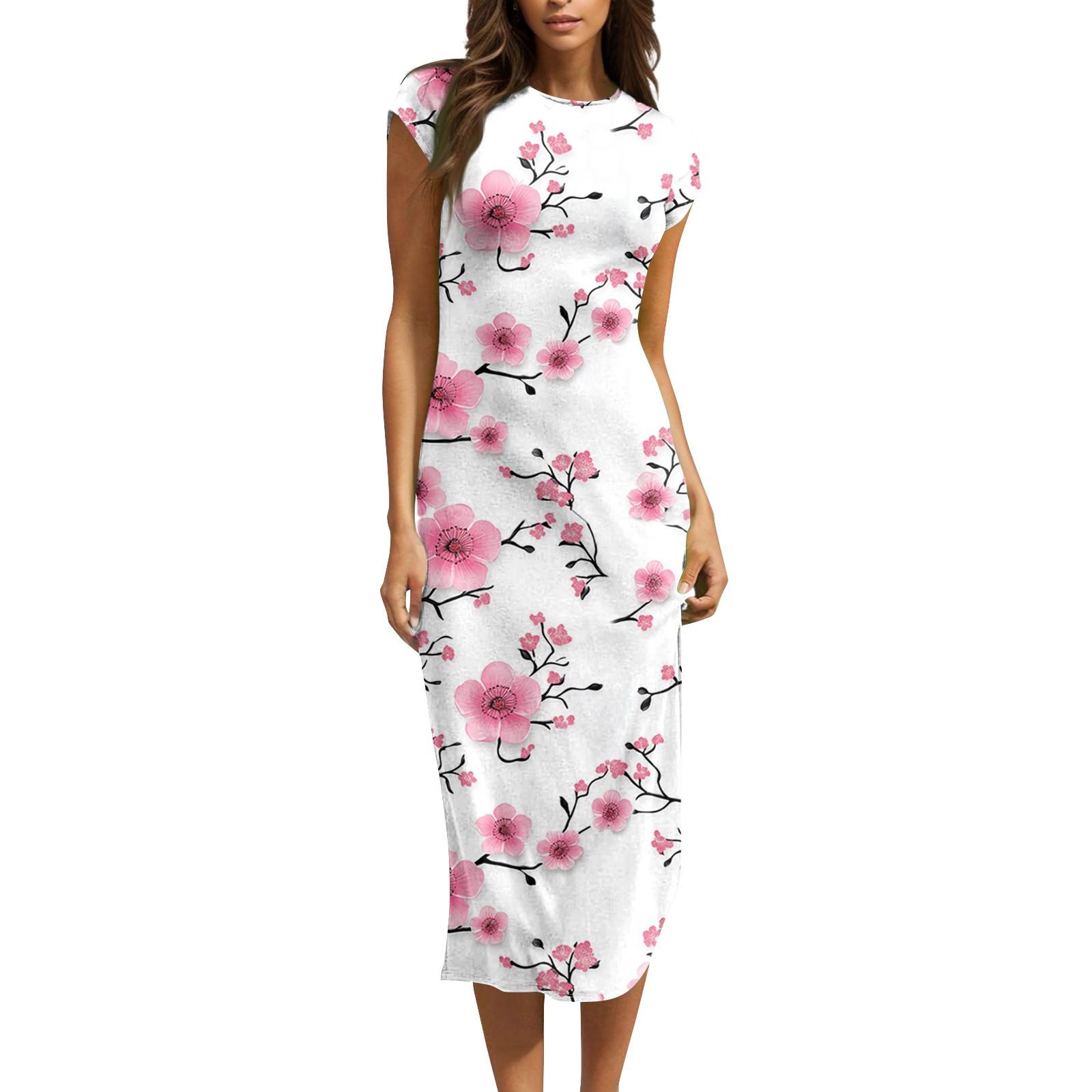 Women s Spring Summer Short Sleeve Cowl Neck Flowy Midi Dresses Party Dress XL білий
Women s Spring Summer Short Sleeve Cowl Neck Flowy Midi Dresses Party Dress XL білий