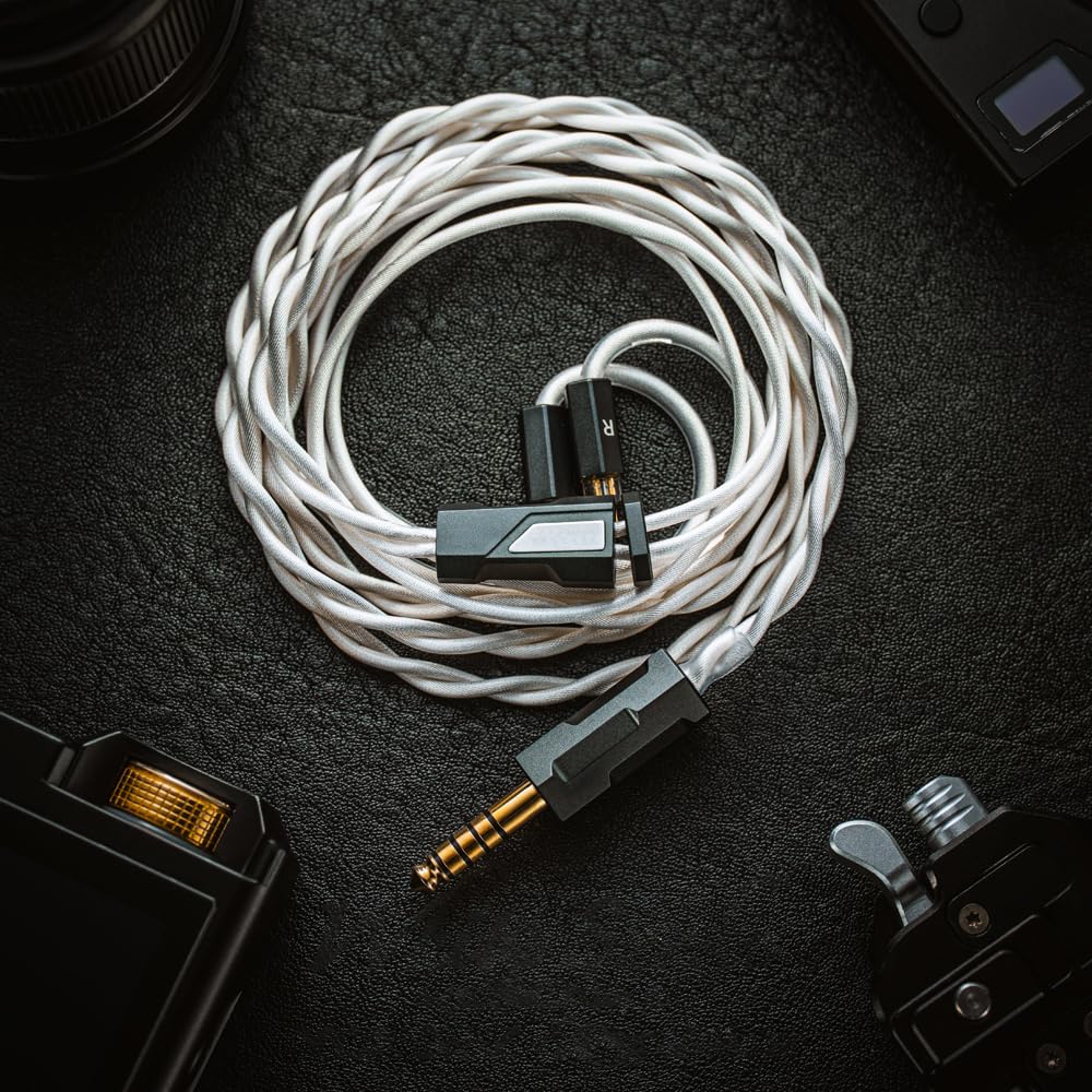 Edition Snake Year Angelears x Yongse Yongse WhiteSnake Earphone Upgrade Cable 2pin Pure Silver Single Crystal Copper Coaxial Structure High
Edition Snake Year Angelears x Yongse Yongse WhiteSnake Earphone Upgrade Cable 2pin Pure Silver Single Crystal Copper Coaxial Structure High