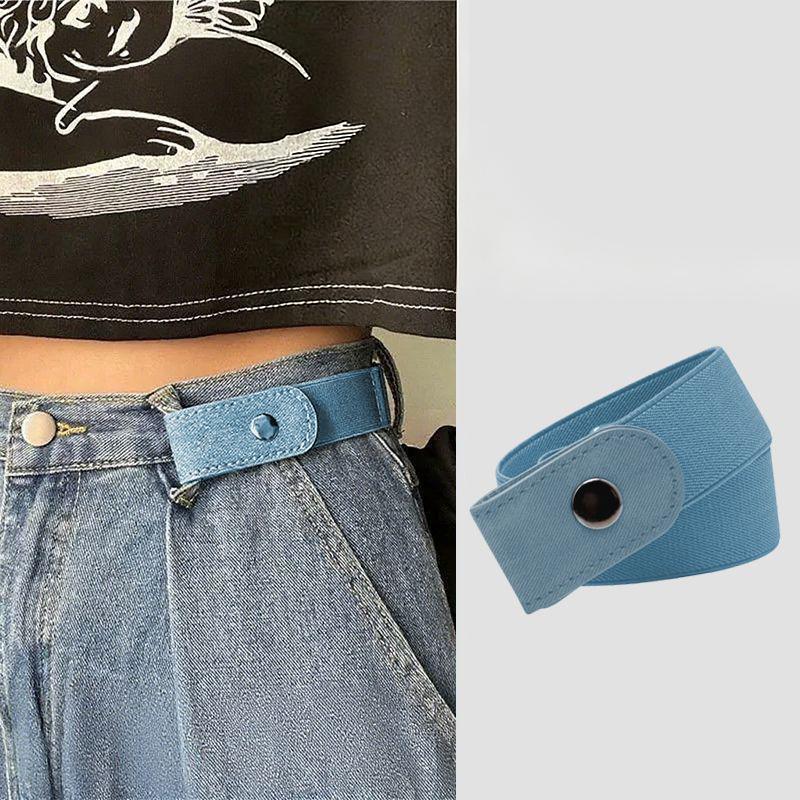 Jean Pants Dresses No Buckle Stretch Elastic Waist Belt For Women Men No Buckle-Free Waist Belt A2
Jean Pants Dresses No Buckle Stretch Elastic Waist Belt For Women Men No Buckle-Free Waist Belt A2