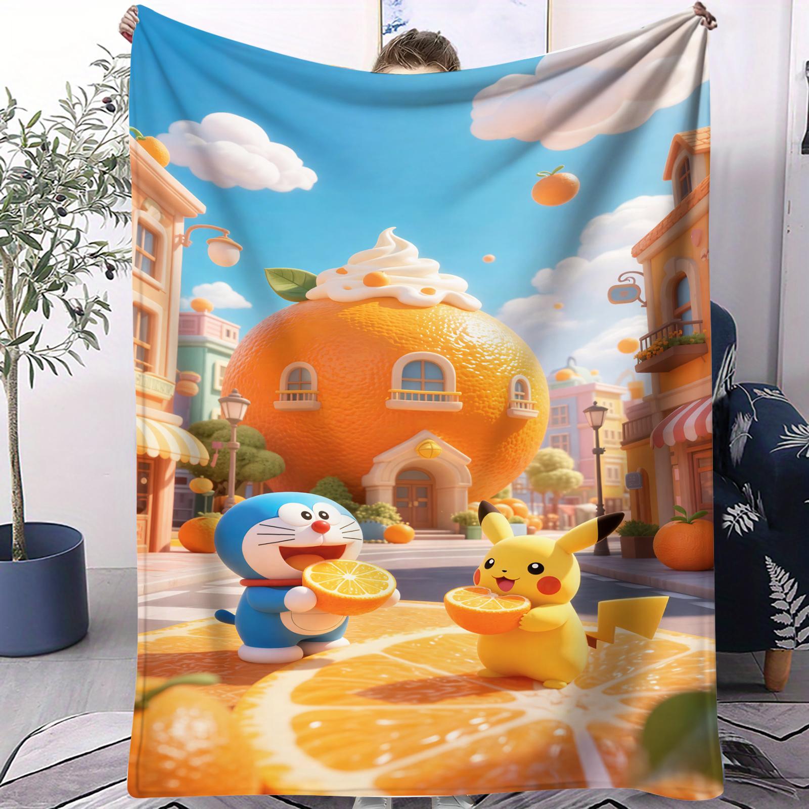 Castle Balloon Doraemon Print Blanket For Office Travel Comfort Leisure Camp Travel Multifunctional Universal Blanket Fan Gife 70x100cm
Castle Balloon Doraemon Print Blanket For Office Travel Comfort Leisure Camp Travel Multifunctional Universal Blanket Fan Gife 70x100cm