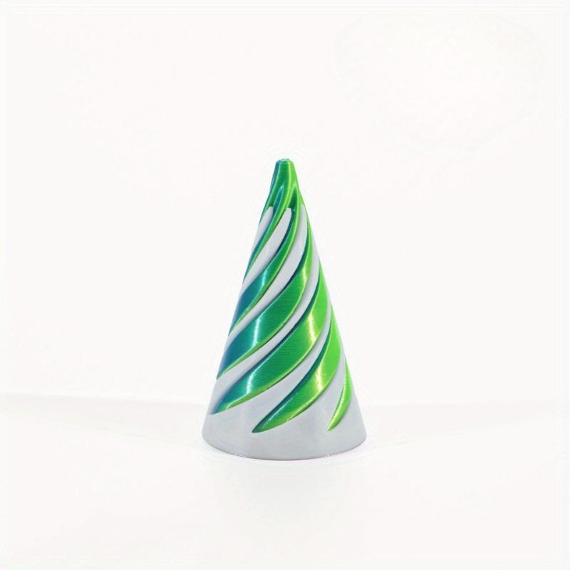 Кинетический вращающийся конус двухсторонний 3D-печатный пластиковый спиральный новинка настольная игрушка для возраста 14+ подарок дизайн пирамиды декор 1 set
Кинетический вращающийся конус двухсторонний 3D-печатный пластиковый спиральный новинка настольная игрушка для возраста 14+ подарок дизайн пирамиды декор 1 set