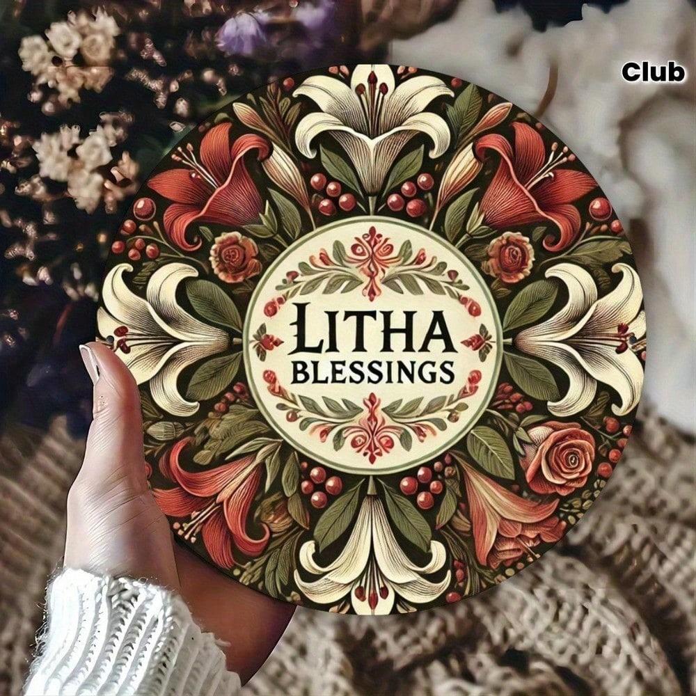 Vintage Metal Tin Sign 8x8 Inch Round Wall Art, Gothic Home Decor for Witchcraft Wiccan Altar, Pagan Festival Gothic Decor 20x20 різнокольоровий
Vintage Metal Tin Sign 8x8 Inch Round Wall Art, Gothic Home Decor for Witchcraft Wiccan Altar, Pagan Festival Gothic Decor 20x20 різнокольоровий