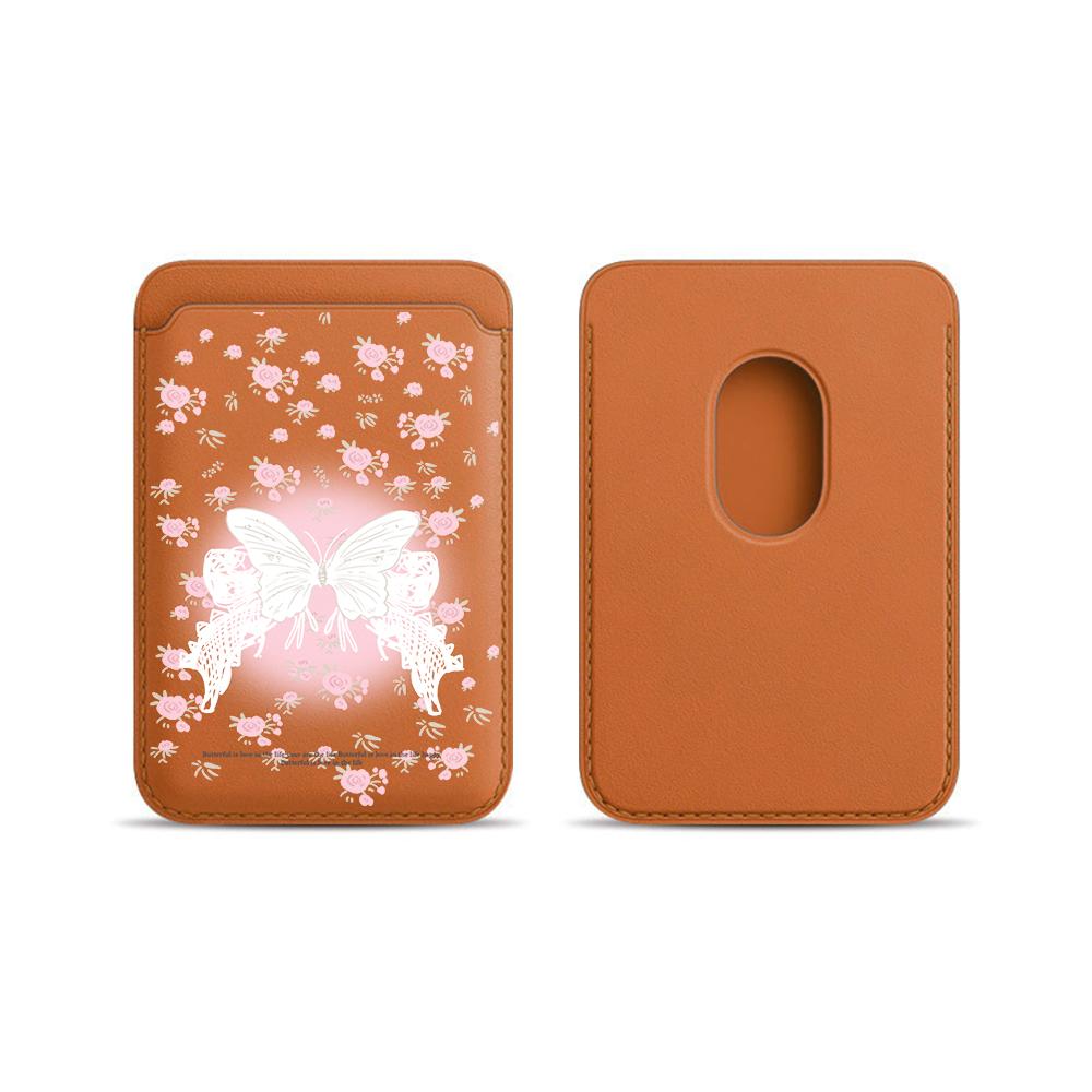 Lace butterfly Leather Phone Card Holder For Magsafe Magnetic Slim Wallet Back Pocket For iPhone 17 16 15 Pro For Samsung Case
Lace butterfly Leather Phone Card Holder For Magsafe Magnetic Slim Wallet Back Pocket For iPhone 17 16 15 Pro For Samsung Case