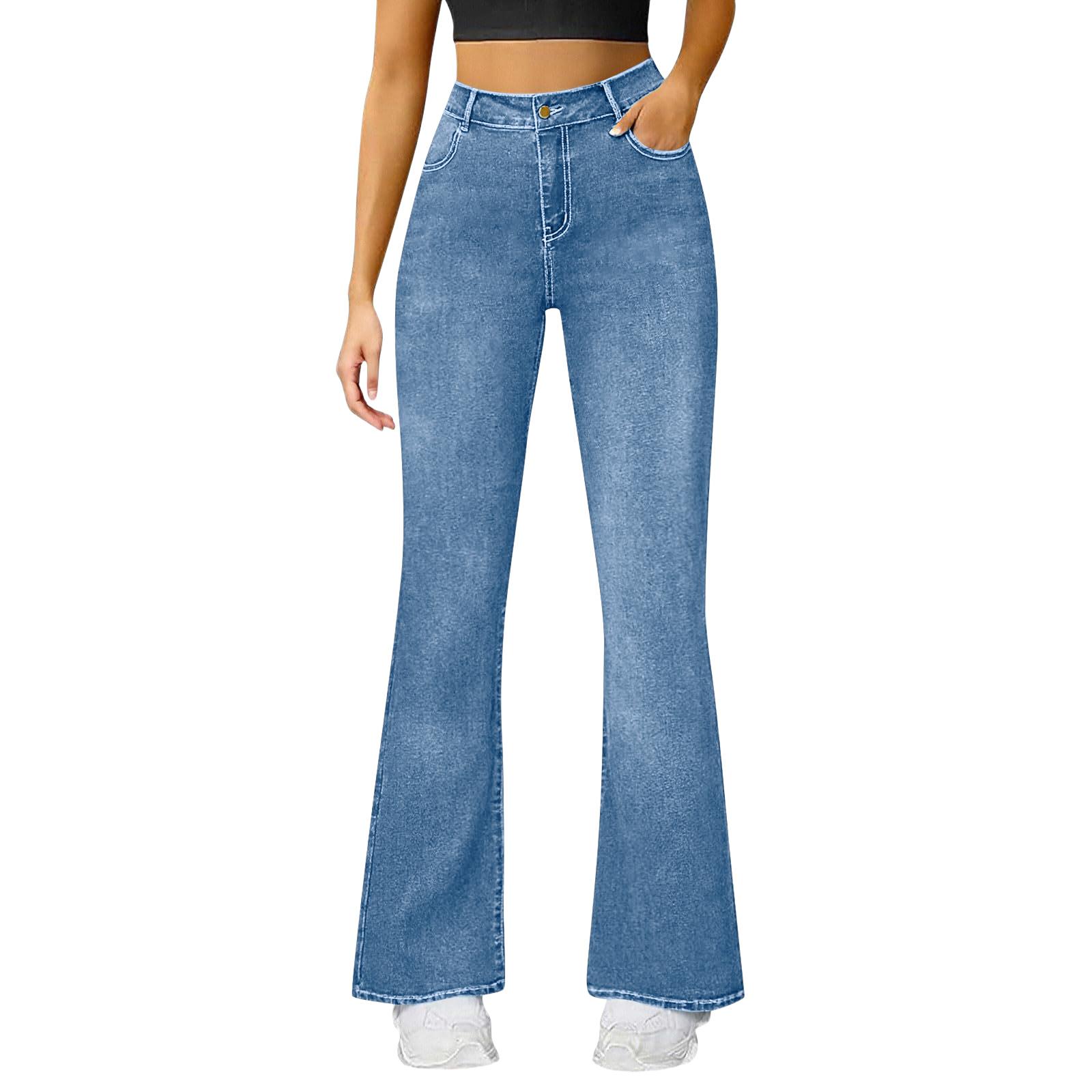Women s High Waist Denim Jeans Flared Leg Stretchy Casual Pants with Classic Five Pocket Design Suitable for Everyday Wear M
Women s High Waist Denim Jeans Flared Leg Stretchy Casual Pants with Classic Five Pocket Design Suitable for Everyday Wear M