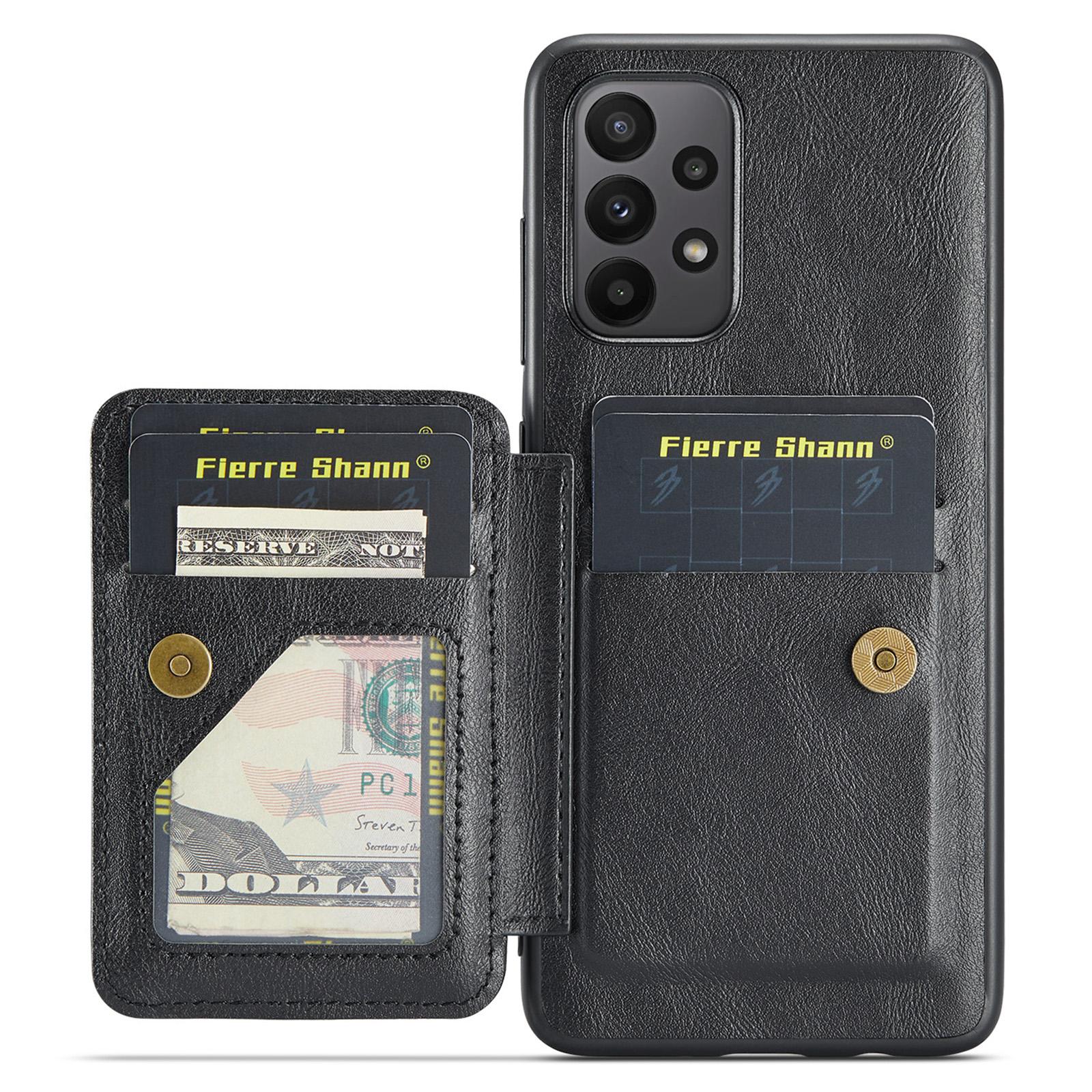 For Samsung Galaxy A73 5G Case with Card Holder Leather+TPU Protective Phone Cover Black
For Samsung Galaxy A73 5G Case with Card Holder Leather+TPU Protective Phone Cover Black