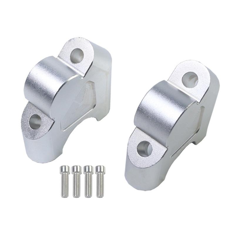 Upgraded 2 Pack Handlebar Risers Motorcycle Aluminum-alloy Handlebar Risers Height up Adapters for R1200GS/R1250GS/ADV
Upgraded 2 Pack Handlebar Risers Motorcycle Aluminum-alloy Handlebar Risers Height up Adapters for R1200GS/R1250GS/ADV