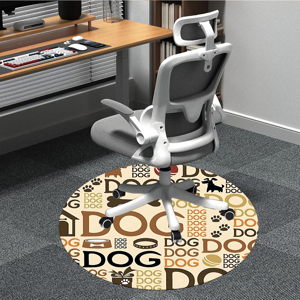 1pc Doggy Office Round Rug, Non-slip, Soft and Durable Office Rug for Interior Decoration, Perfect for Office, Beautiful Decoration yy260323065 80cm by 80cm
1pc Doggy Office Round Rug, Non-slip, Soft and Durable Office Rug for Interior Decoration, Perfect for Office, Beautiful Decoration yy260323065 80cm by 80cm