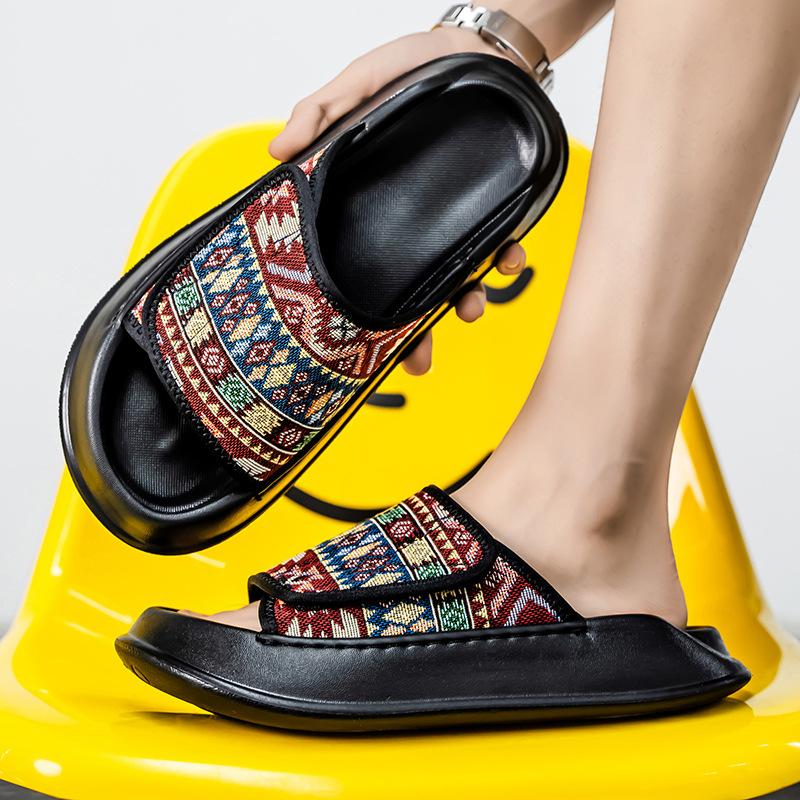 New one-word slippers men s summer wear non-slip mesh trend personality street leisure outdoor beach sandals 45 хакі
New one-word slippers men s summer wear non-slip mesh trend personality street leisure outdoor beach sandals 45 хакі