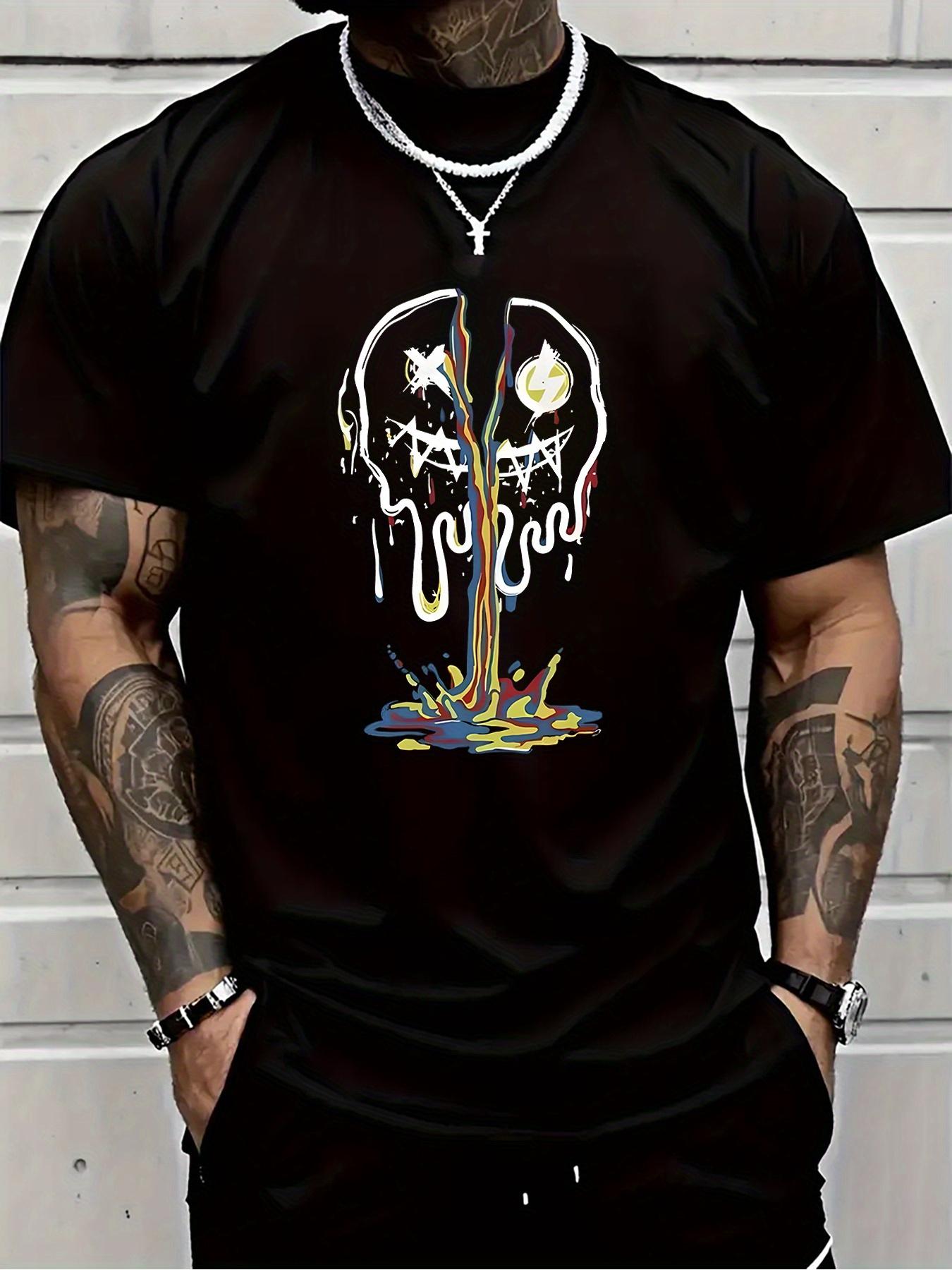 Art Print Casual Streetwear T-shirt - Breathable Round Neck Short Sleeve M
Art Print Casual Streetwear T-shirt - Breathable Round Neck Short Sleeve M