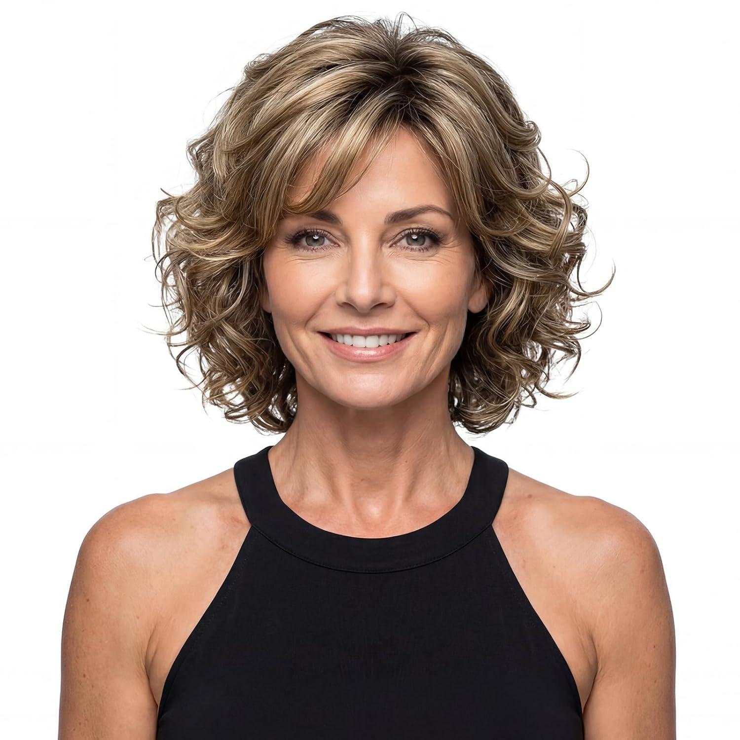 Women s Short Curly Synthetic Wig, 3 Colors (Black/White/Light Brown), Premium Fiber, Adjustable Cap for Daily & Casual Wear, Ready Stock 12inch
Women s Short Curly Synthetic Wig, 3 Colors (Black/White/Light Brown), Premium Fiber, Adjustable Cap for Daily & Casual Wear, Ready Stock 12inch
