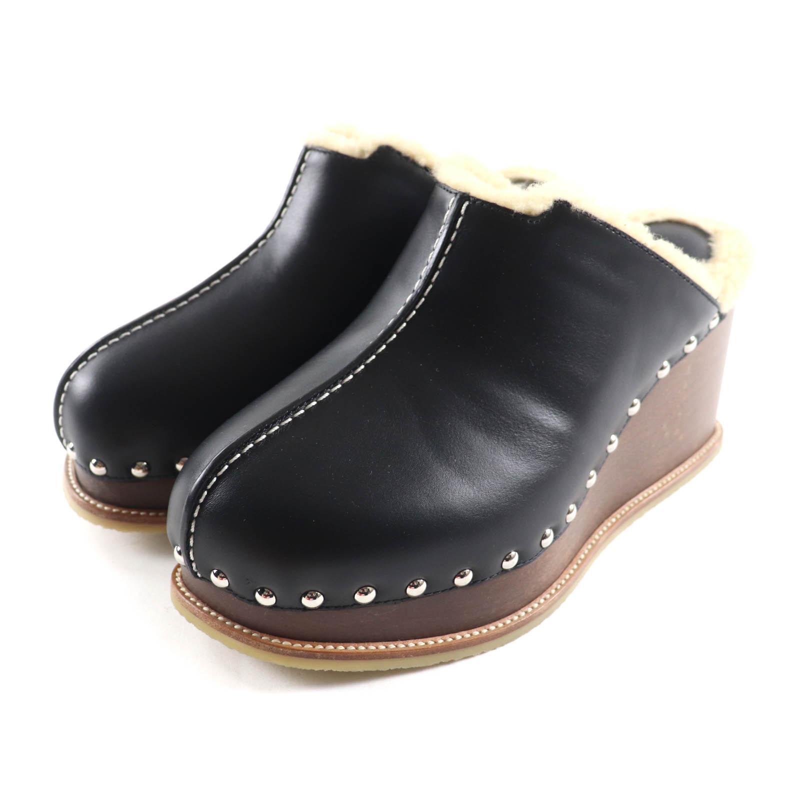 HERMES Sandals Earth black leather Women 37 Used
HERMES Sandals Earth black leather Women 37 Used