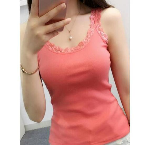 Women s Slim-Fit Lace Ribbed Camisole - Candy Color Summer Vest One Size арбуз красный
Women s Slim-Fit Lace Ribbed Camisole - Candy Color Summer Vest One Size арбуз красный
