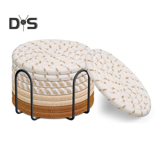 8 шт. подставки для напитков, впитывающие подставки с держателем, термостойкие хлопчатобумажные подставки, минималистичный домашний декор, защита столешницы 8pcs D
8 шт. подставки для напитков, впитывающие подставки с держателем, термостойкие хлопчатобумажные подставки, минималистичный домашний декор, защита столешницы 8pcs D