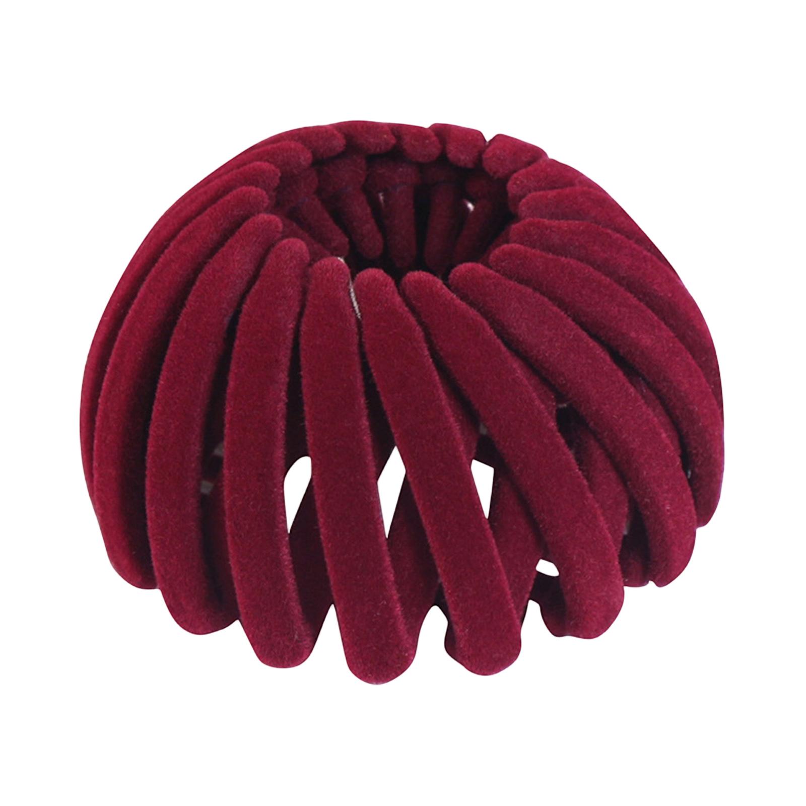 Velvet Spiral Hair Clip Hair Accessory for Women and Girls Durable Hair Claw Clip with Unique Nest Shape Suitable for Various Hair Types One Size
Velvet Spiral Hair Clip Hair Accessory for Women and Girls Durable Hair Claw Clip with Unique Nest Shape Suitable for Various Hair Types One Size