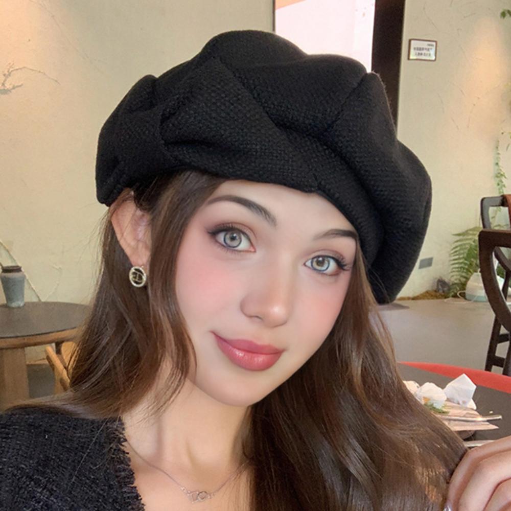 Show Face Small Beanie Hat Bow Design Octagonal Hat Elegant Temperament Ladies Hat білий
Show Face Small Beanie Hat Bow Design Octagonal Hat Elegant Temperament Ladies Hat білий