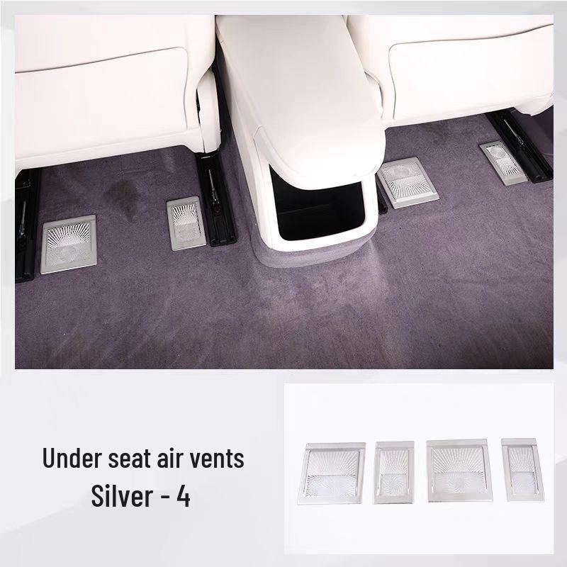 Compatible with 25 Avita 12 models, stainless steel under-seat air vent cover, anti-clogging and dustproof.
Compatible with 25 Avita 12 models, stainless steel under-seat air vent cover, anti-clogging and dustproof.