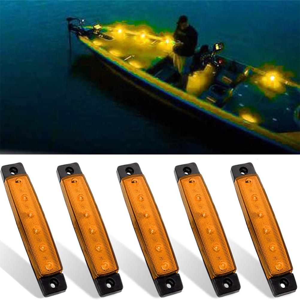 5PCS Marine Lights 12V Waterproof Marine Navigation Lights Stern Light For Ship Kayaking жовтий
5PCS Marine Lights 12V Waterproof Marine Navigation Lights Stern Light For Ship Kayaking жовтий
