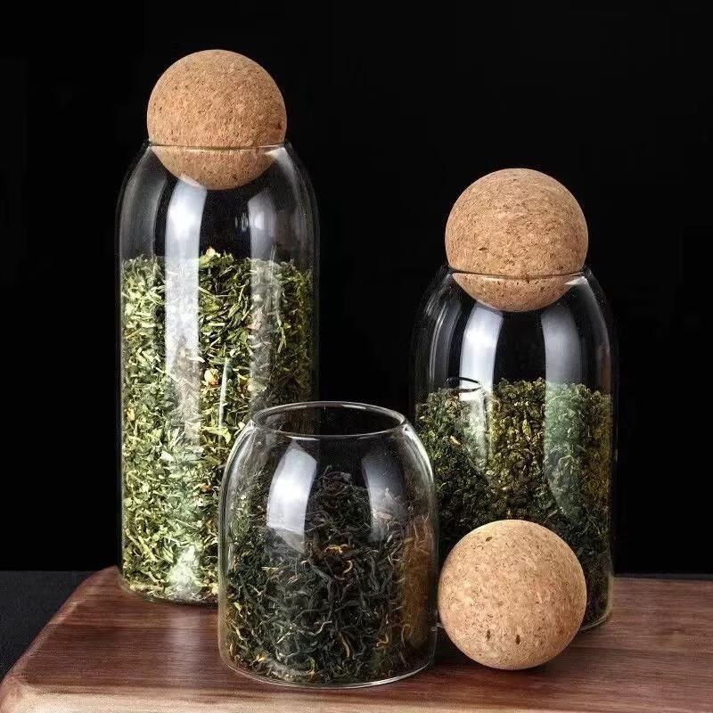 Tilona Borosilicate Glass Storage Jar with Cork Lid
Tilona Borosilicate Glass Storage Jar with Cork Lid