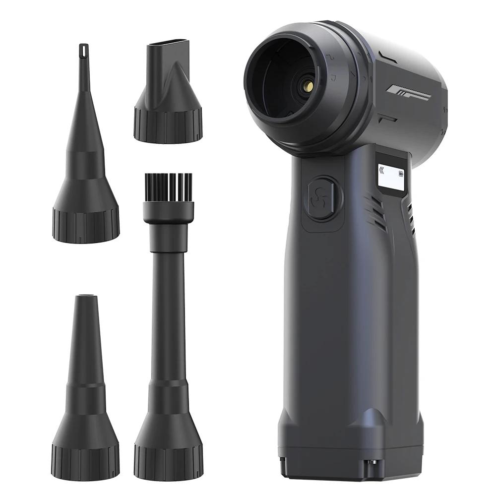 2025 New Turbo Blower Brushless Handheld Jet Fan 9 Speed Powerful Air Blower For Car Keyboard Cleaning With Type C Charging
2025 New Turbo Blower Brushless Handheld Jet Fan 9 Speed Powerful Air Blower For Car Keyboard Cleaning With Type C Charging