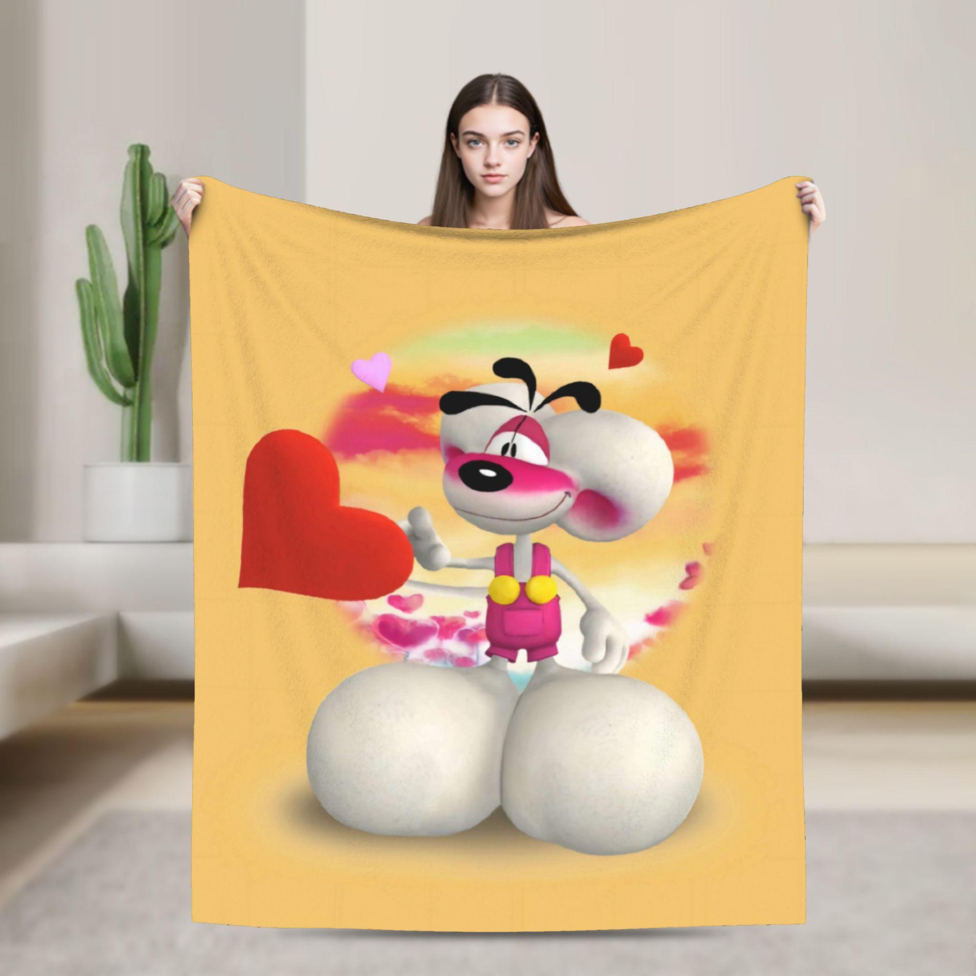 Cute Mouse Diddl Plush Blankets Children Flannel Throw Blanket For Home Decor Warm Design Quality Bedspread Birthday Gift 80x120cm
Cute Mouse Diddl Plush Blankets Children Flannel Throw Blanket For Home Decor Warm Design Quality Bedspread Birthday Gift 80x120cm