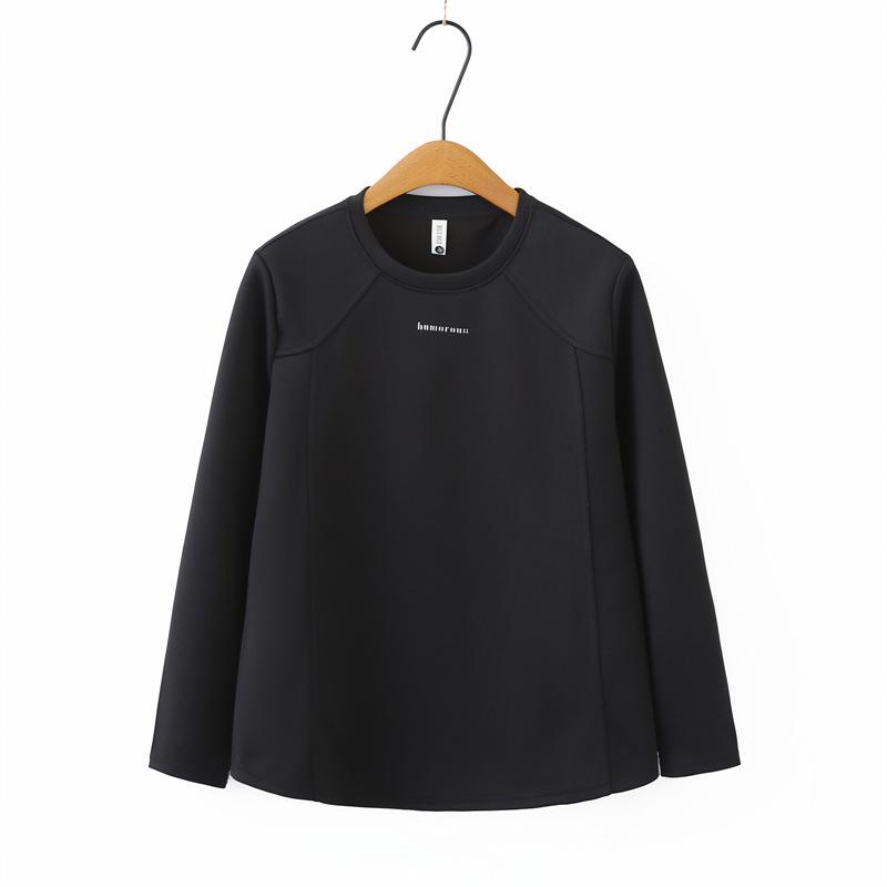 2026 Spring Women s Plus Size Printed Patchwork Long Sleeve Hoodie Slimming Round Neck Top 3XL чорний
2026 Spring Women s Plus Size Printed Patchwork Long Sleeve Hoodie Slimming Round Neck Top 3XL чорний