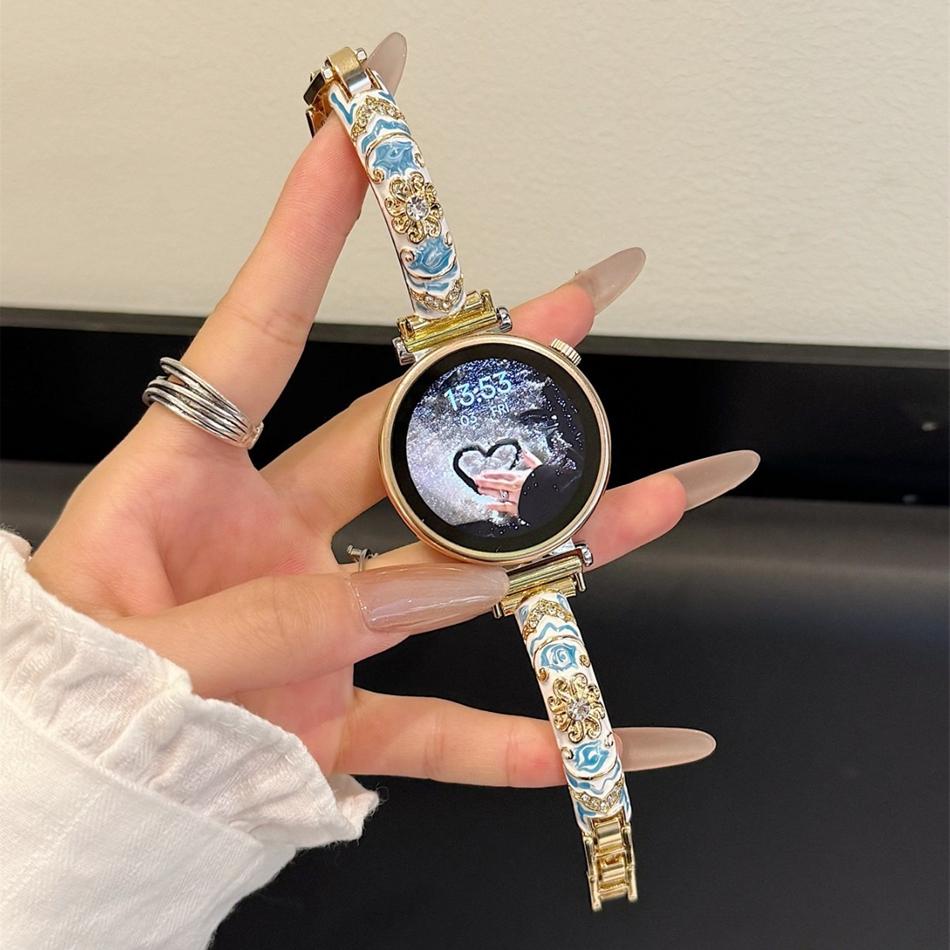 18/20/22 мм Ремешок для часов для Samsung Galaxy Watch 8/7/4 6 Classic 5 Pro Винтажный фарфоровый браслет для Amazfit Bip/GTS GT2 18MM
18/20/22 мм Ремешок для часов для Samsung Galaxy Watch 8/7/4 6 Classic 5 Pro Винтажный фарфоровый браслет для Amazfit Bip/GTS GT2 18MM