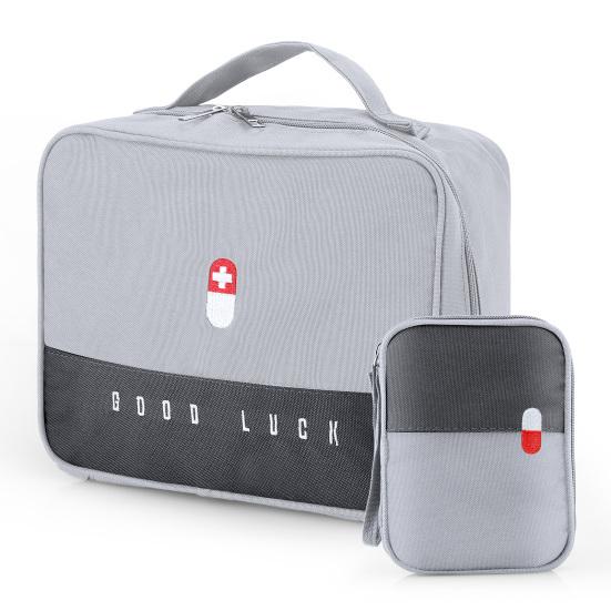 2Pcs Emergency Bags Portable Large Capacity Waterproof First Aid Kit Storage Bag for Home Car Office Camping серый
2Pcs Emergency Bags Portable Large Capacity Waterproof First Aid Kit Storage Bag for Home Car Office Camping серый