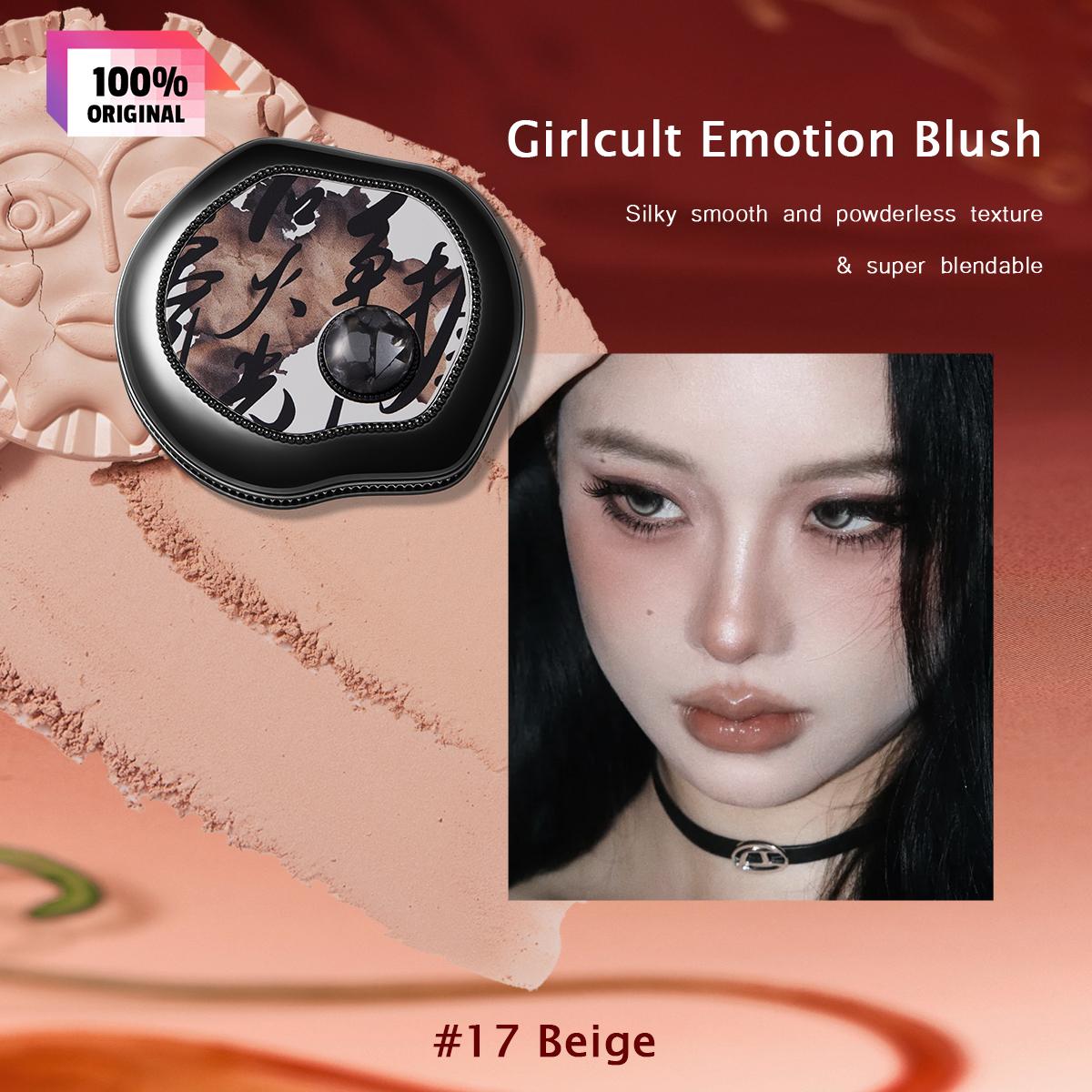 Girlcult Emotion Blush 0.17 oz./4.8g
Girlcult Emotion Blush 0.17 oz./4.8g
