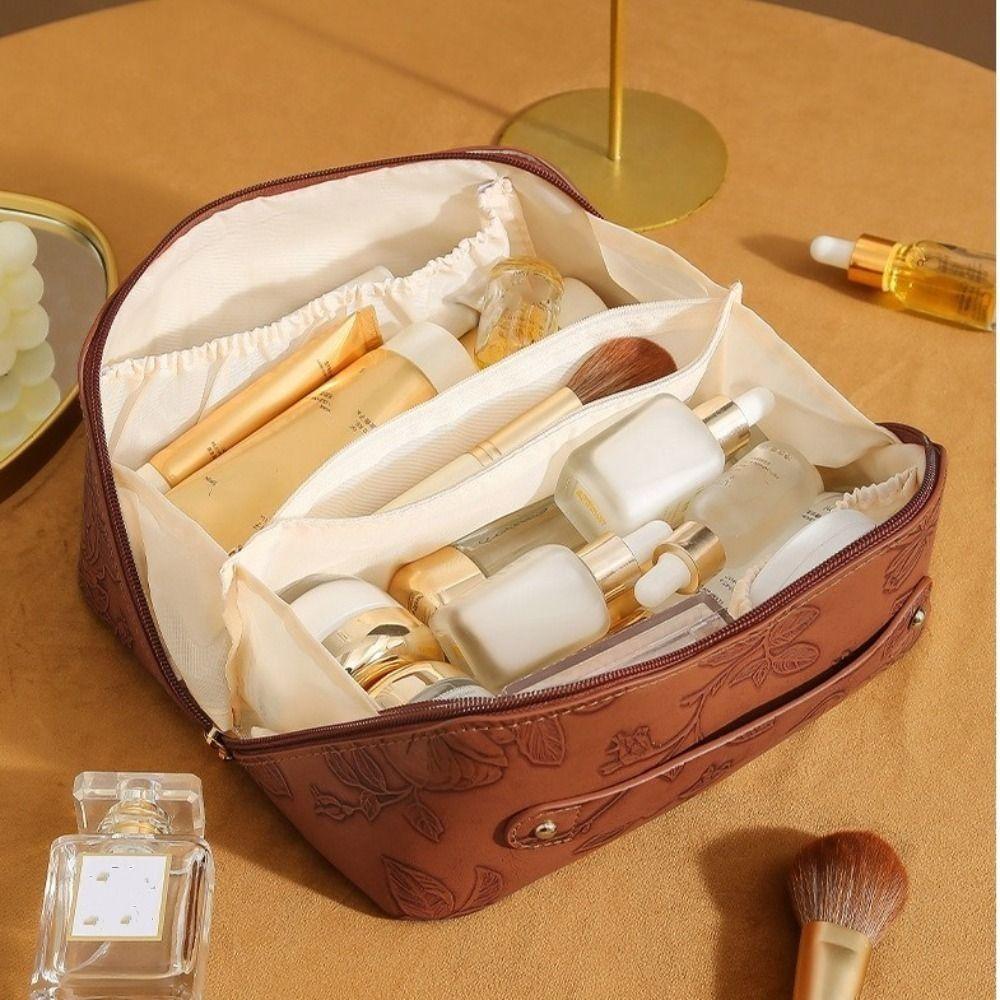 Large Capacity Retro Pillow Cosmetic Bags Vintage Toiletry Organizer Skincare Bag чорний
Large Capacity Retro Pillow Cosmetic Bags Vintage Toiletry Organizer Skincare Bag чорний