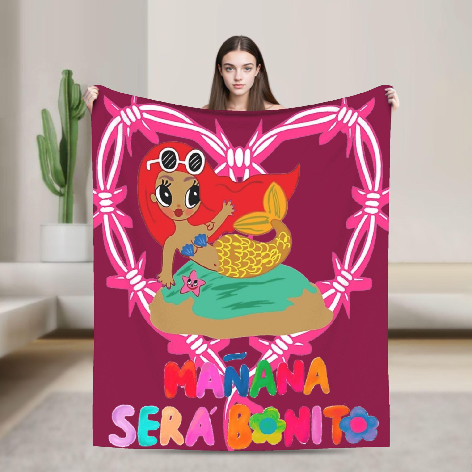 Women Karols Manana G Sera Bonitos Lover Soft Warm Blanket Plush Throw Blanket Couch Bed Flannel Bedspread Sofa Bed Cover 75x100cm (30x40inch)
Women Karols Manana G Sera Bonitos Lover Soft Warm Blanket Plush Throw Blanket Couch Bed Flannel Bedspread Sofa Bed Cover 75x100cm (30x40inch)