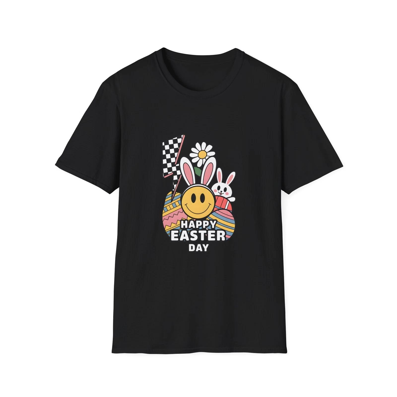 Happy Easter Day Unisex T-Shirt, Spring Tee, Holiday Apparel, Easter Fashion, M
Happy Easter Day Unisex T-Shirt, Spring Tee, Holiday Apparel, Easter Fashion, M