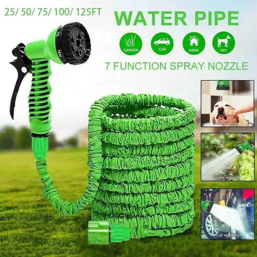 2025 Expandable Magic Hose, High-Pressure Car Wash, 7Water Spraying Functions, Water Gun, Home Garden Watering Hose garden hose 25ft зелений
2025 Expandable Magic Hose, High-Pressure Car Wash, 7Water Spraying Functions, Water Gun, Home Garden Watering Hose garden hose 25ft зелений