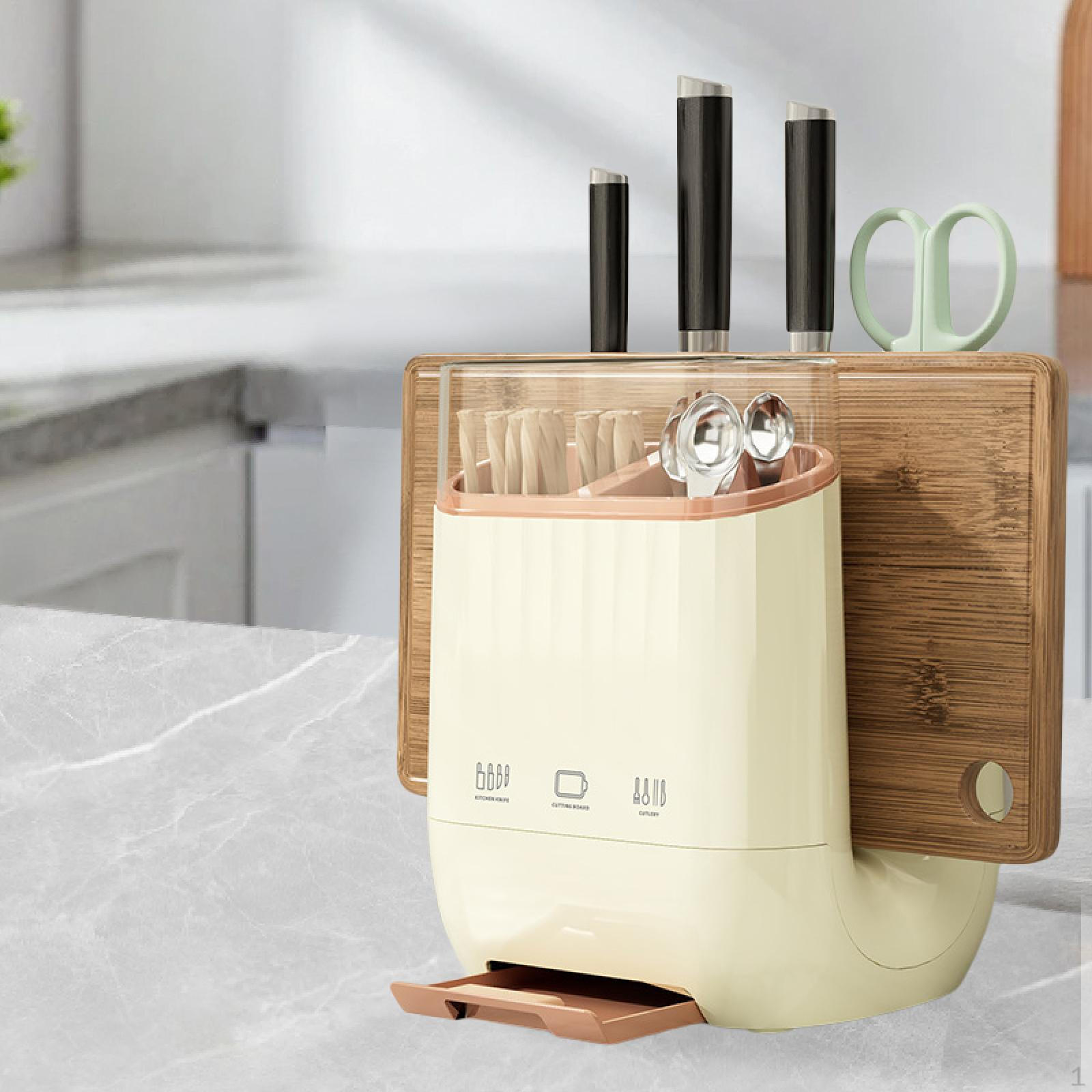 Держатель для разделочной доски, подставка для кухонных ножей, противоскользящая стойка, устойчивая, легко моется, экономит место, сливает воду Creamy Beige
Держатель для разделочной доски, подставка для кухонных ножей, противоскользящая стойка, устойчивая, легко моется, экономит место, сливает воду Creamy Beige