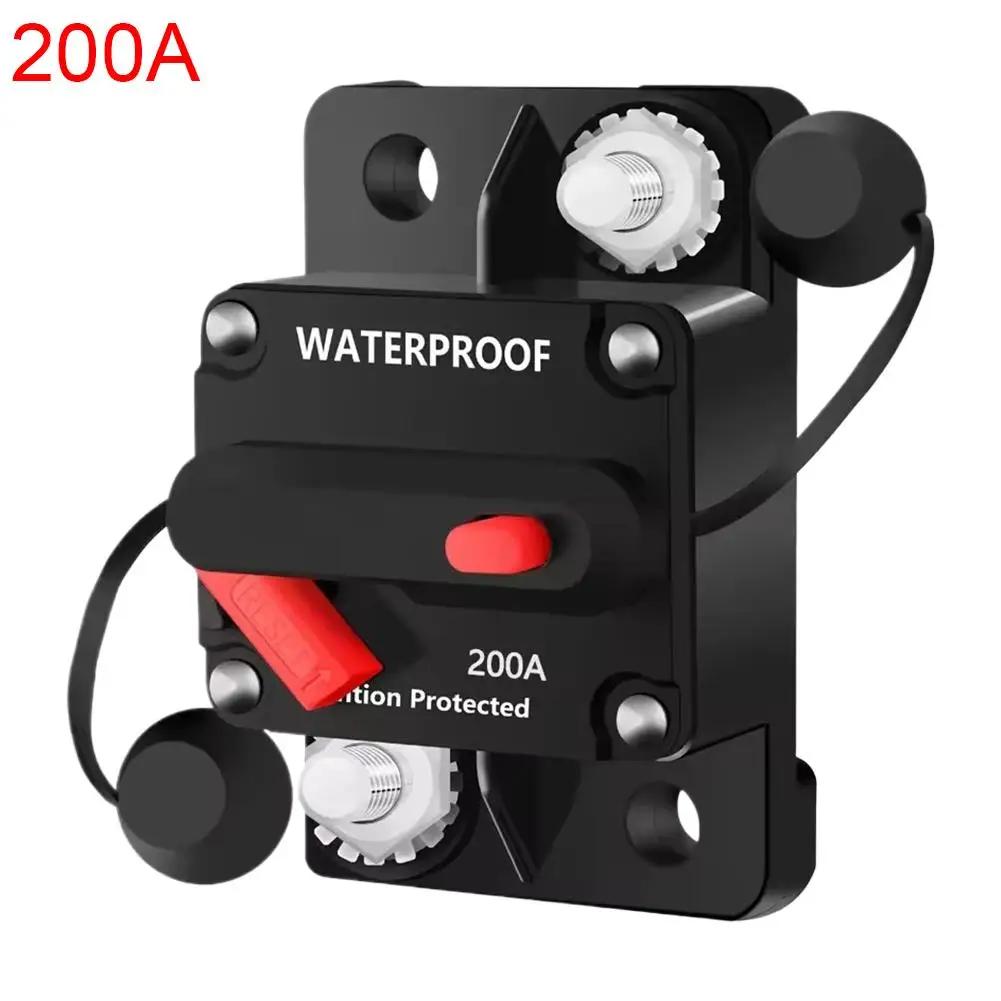 30A-300A Circuit Breaker 12V Trolling with Manual Reset Boat Manual Power Protect for Audio Fuse Car 48VDC Waterproof P0P5
30A-300A Circuit Breaker 12V Trolling with Manual Reset Boat Manual Power Protect for Audio Fuse Car 48VDC Waterproof P0P5