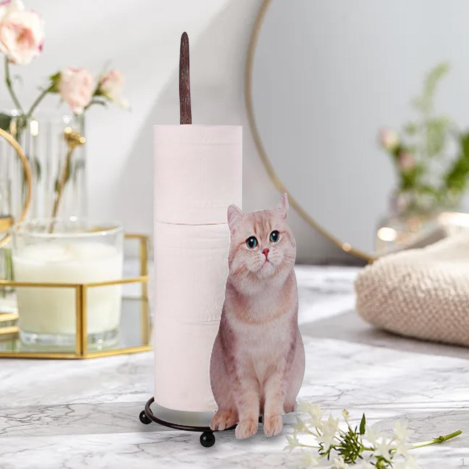 Животное держатель для бумажных полотенец декоративный практичный утюг художественное украшение новинка туалетная подставка Toliet Cat
Животное держатель для бумажных полотенец декоративный практичный утюг художественное украшение новинка туалетная подставка Toliet Cat