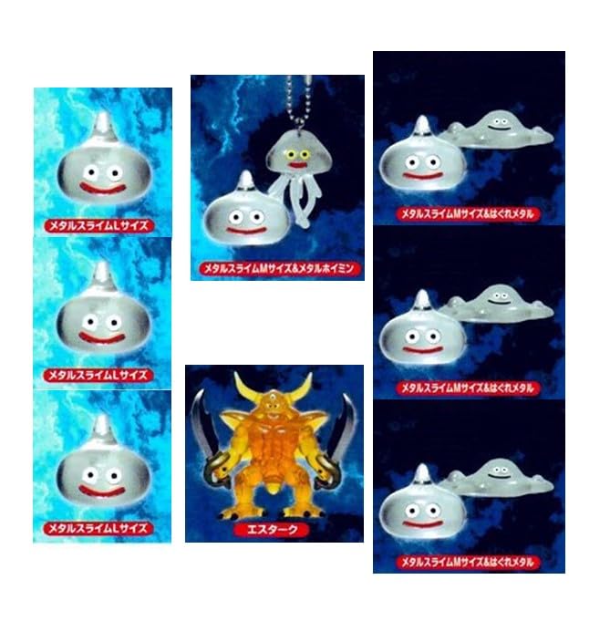 Dragon Quest Crystal Monsters True Demon King и Metal Slime Estarc Metal Slime L Metal Slime M Stray Metal M Metal Hoimin M 5 типов, набор из 12 предметов
Dragon Quest Crystal Monsters True Demon King и Metal Slime Estarc Metal Slime L Metal Slime M Stray Metal M Metal Hoimin M 5 типов, набор из 12 предметов